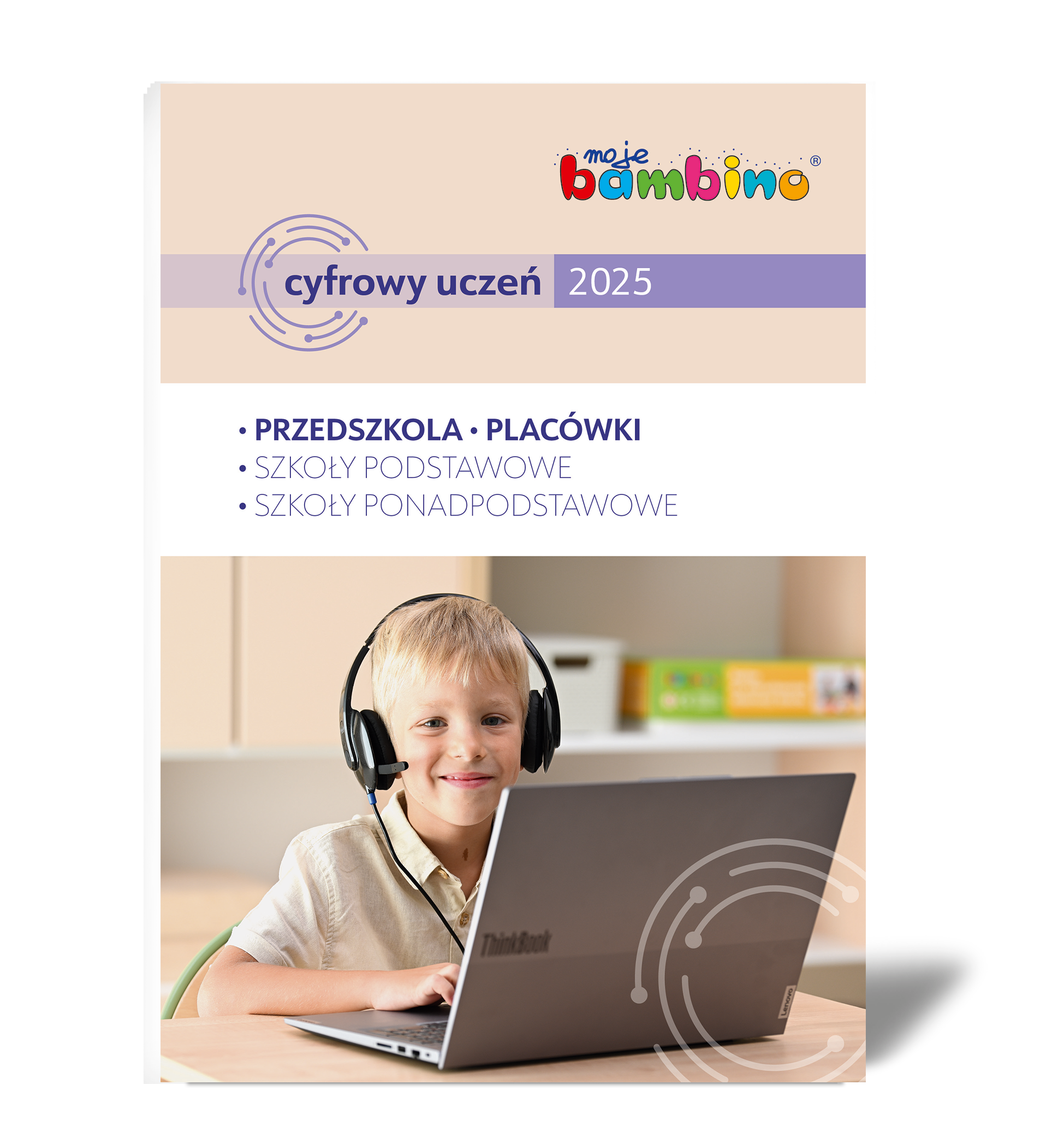 ulotka programu Cyfrowy Uczeń od Moje Bambino