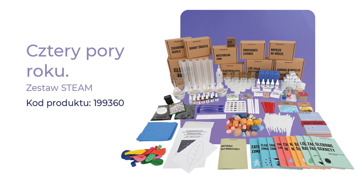 zestaw-steam-cztery-pory roku zestaw edukacyjny steam do przedszkola