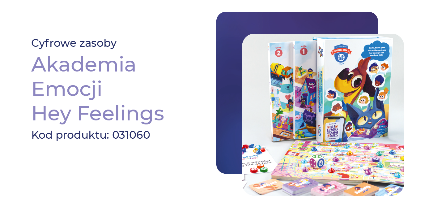 Akademia emocji Hey Feelings cyfrowe zasoby