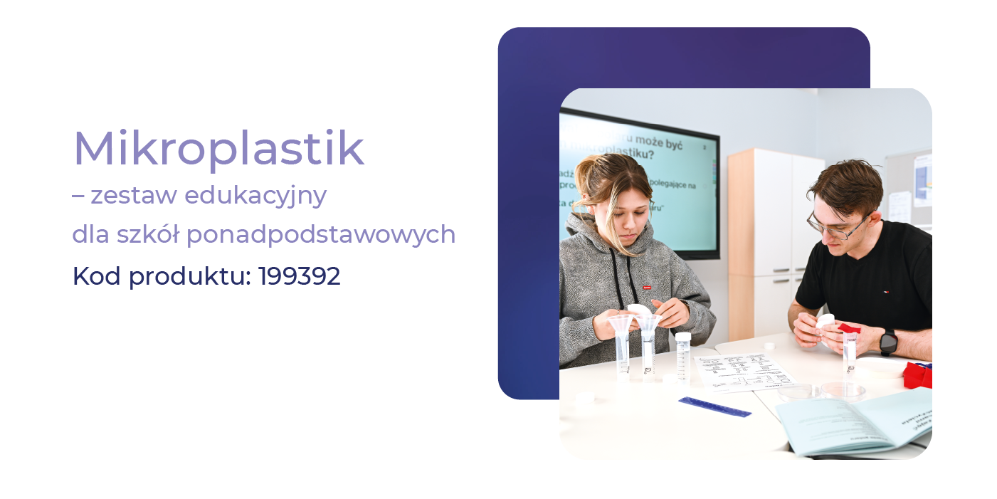 mikroplastik zestaw educkayjnye szkoła ponadpodstawowa