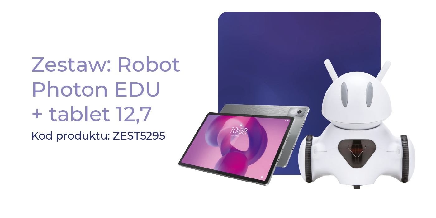 zestaw robot photon oraz tablet