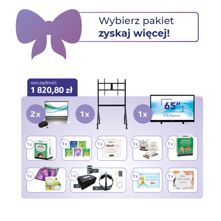 pakiet cyfrowy uczen przedszkole zestaw