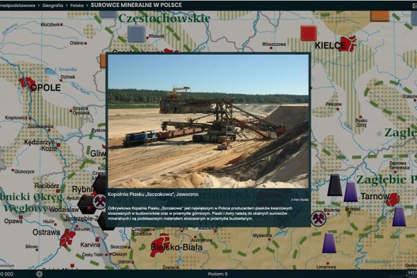 interaktyne mapy produkt cyfrowy uczen