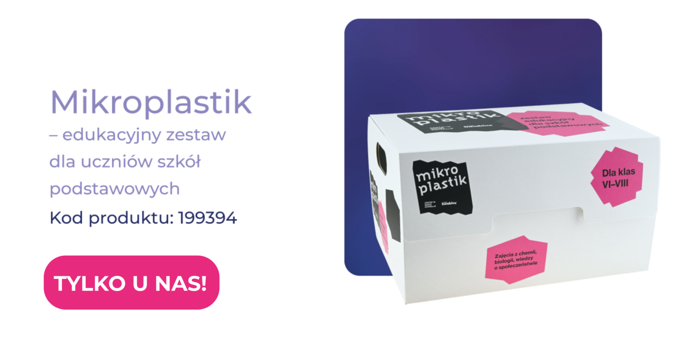 zestaw edukacyjny mikroplastik